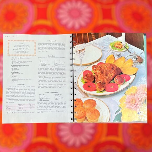 1964 Vintage Betty Crocker's New Dinner For Two Cookbook Golden Press First Ed - Picture 7 of 11